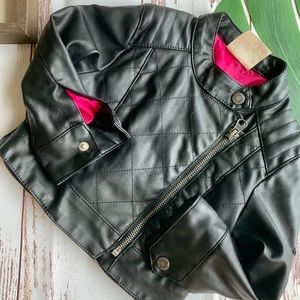 Black Biker Jacket